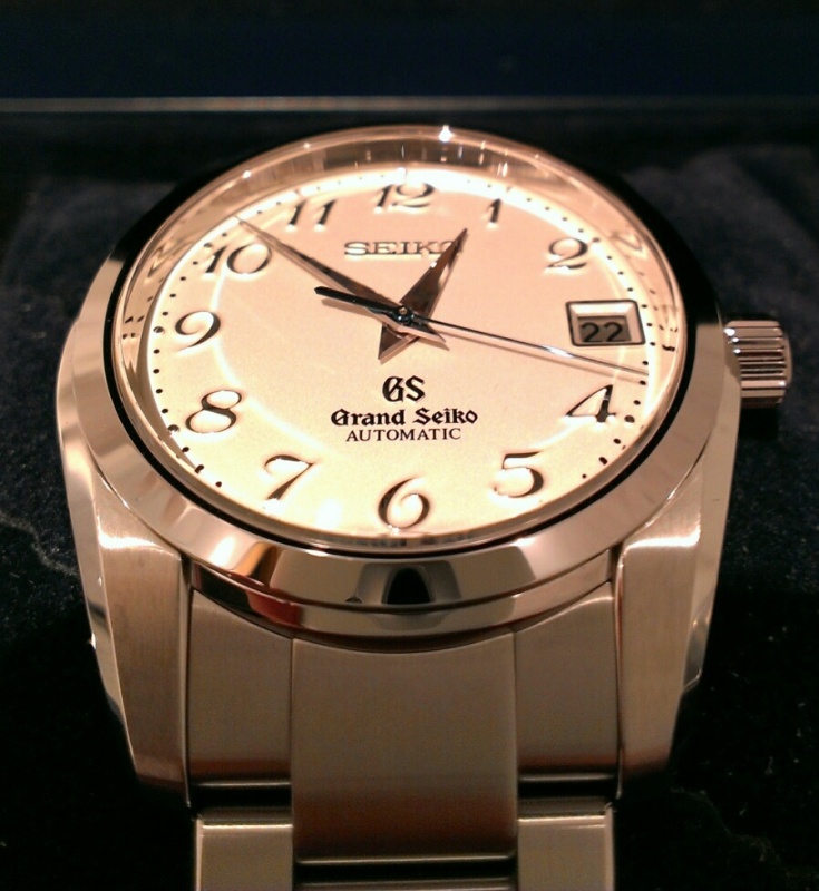 Grand Seiko watch listing
