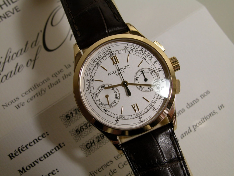 Patek Philippe watch listing