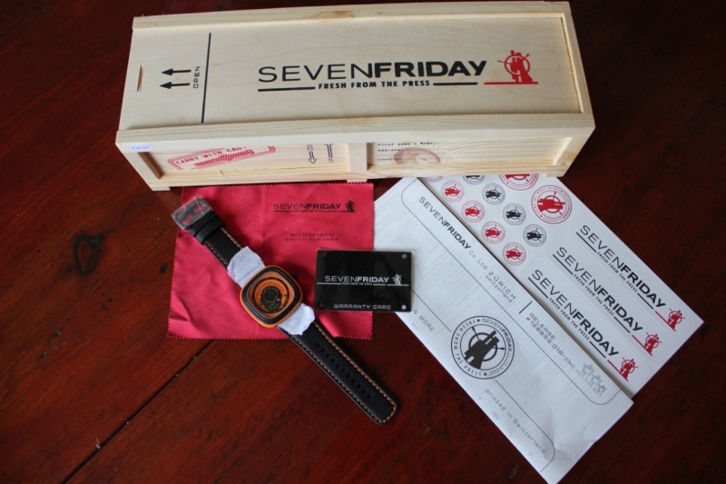 SevenFriday watch listing