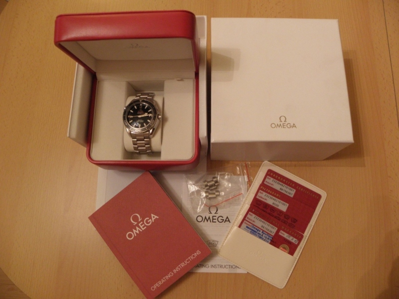 Omega watch listing