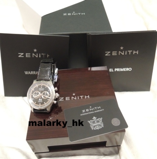 Zenith watch listing