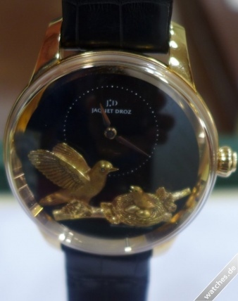 Jaquet Droz watch listing