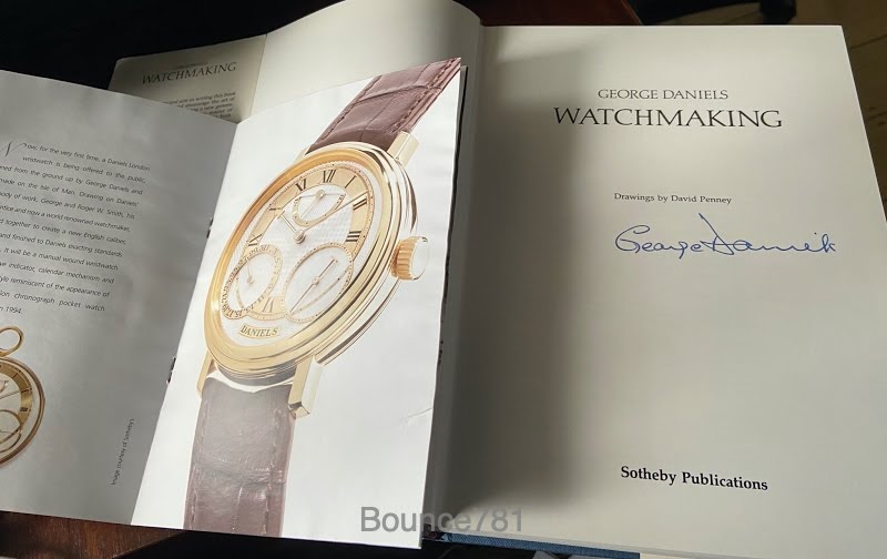 George Daniels watch listing