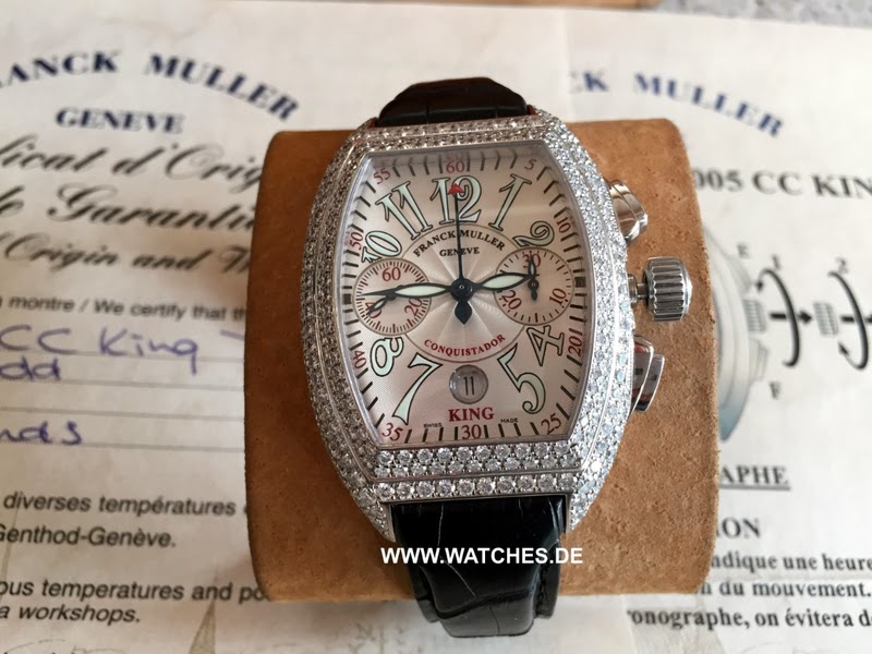 Franck Muller watch listing