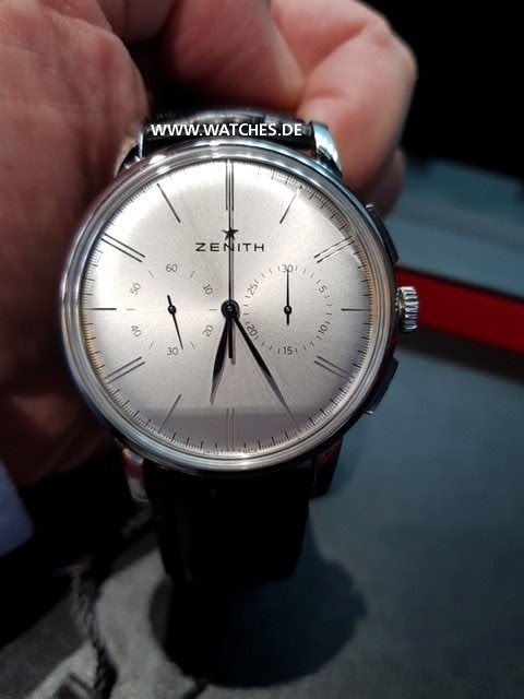 Zenith watch listing