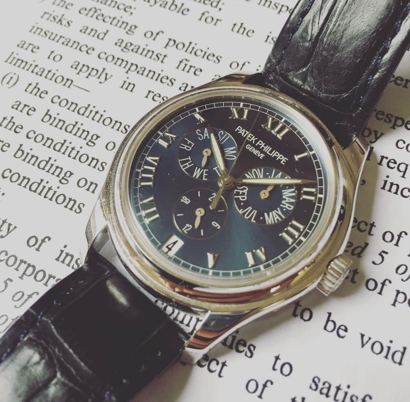 Patek Philippe watch listing