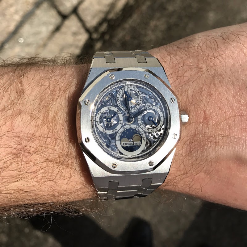 Audemars Piguet watch listing