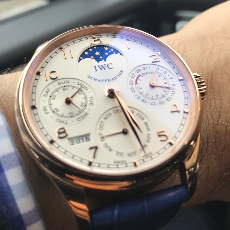 IWC watch listing