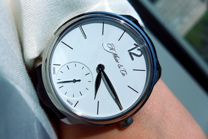 H. Moser watch listing