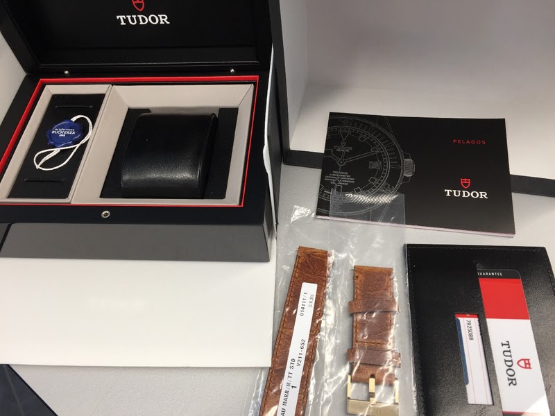 Tudor Black Bay Bronce Blue Dial watch listing