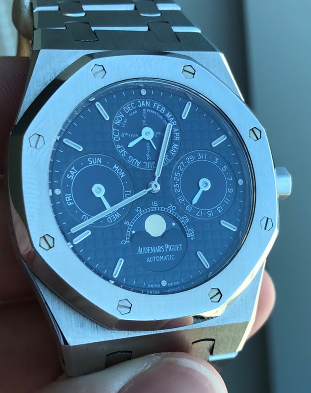 Audemars Piguet watch listing