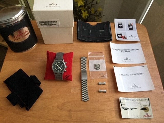 Omega watch listing