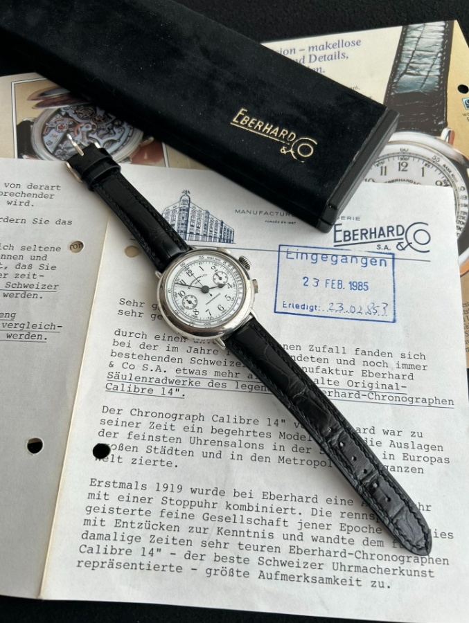 Eberhard watch listing