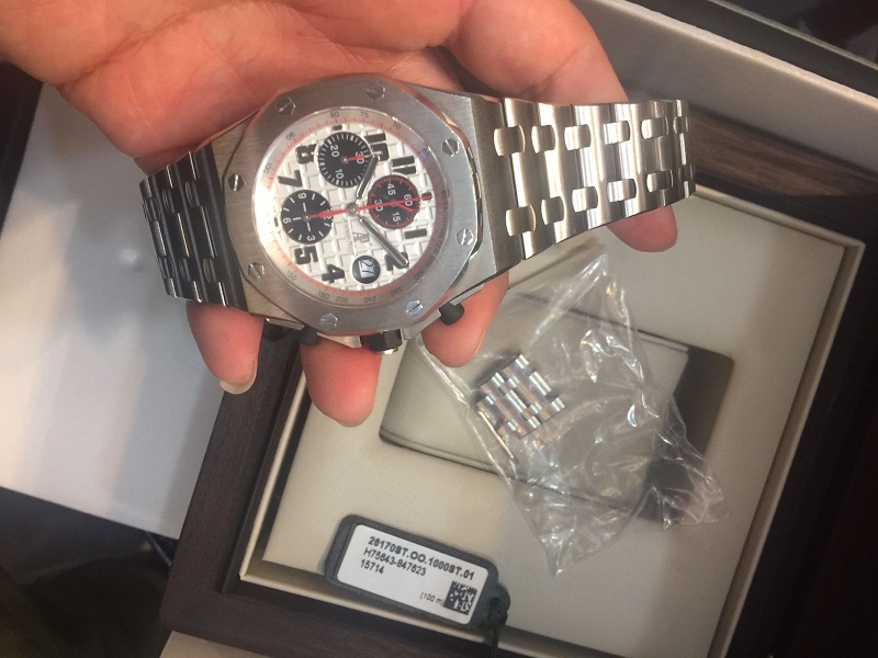 Audemars Piguet watch listing