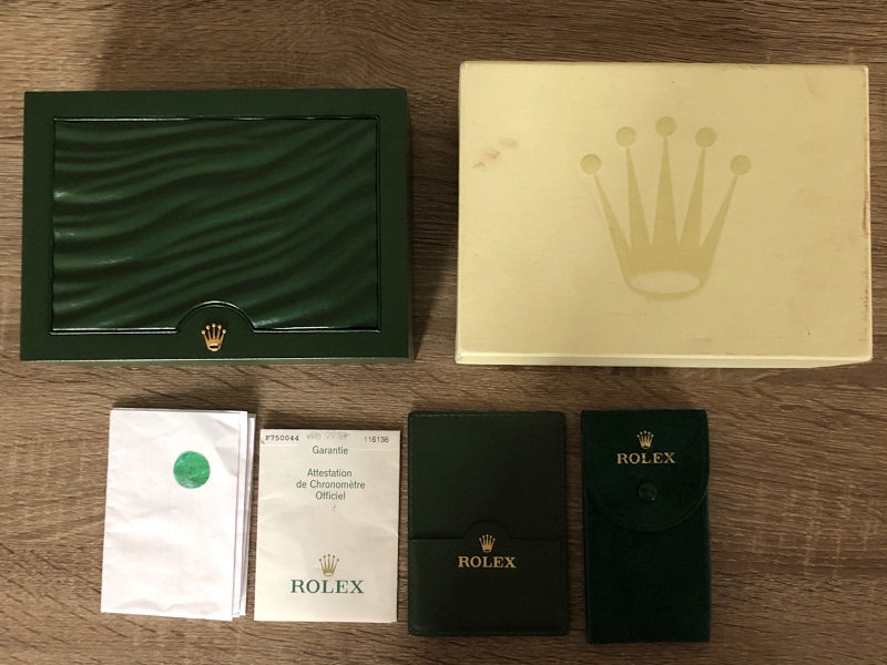 Rolex watch listing