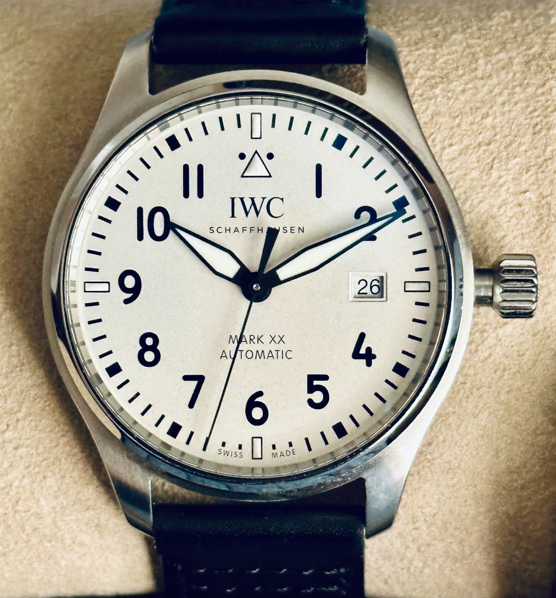 IWC watch listing