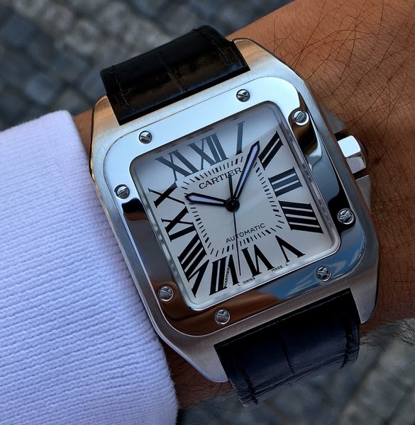 Cartier watch listing