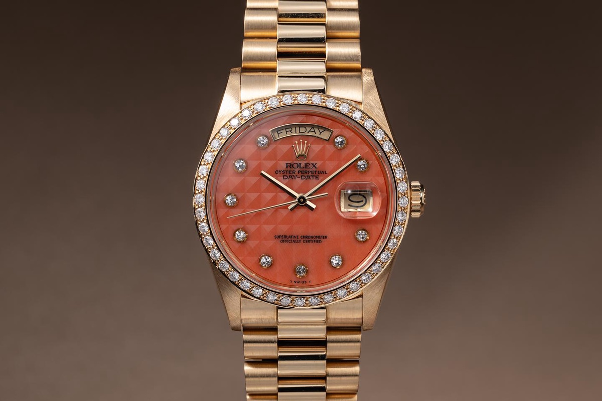 Rolex watch listing