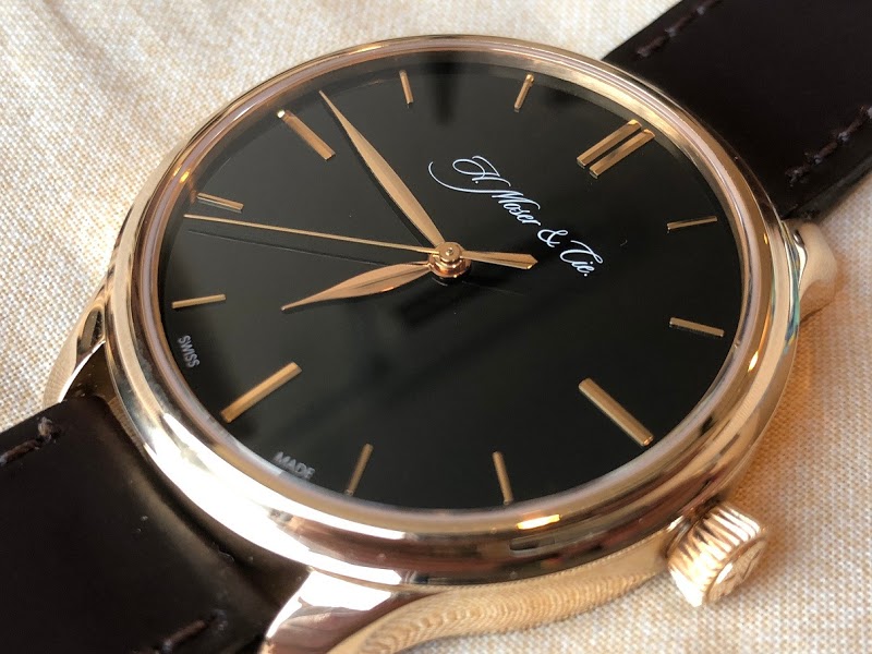 H. Moser watch listing