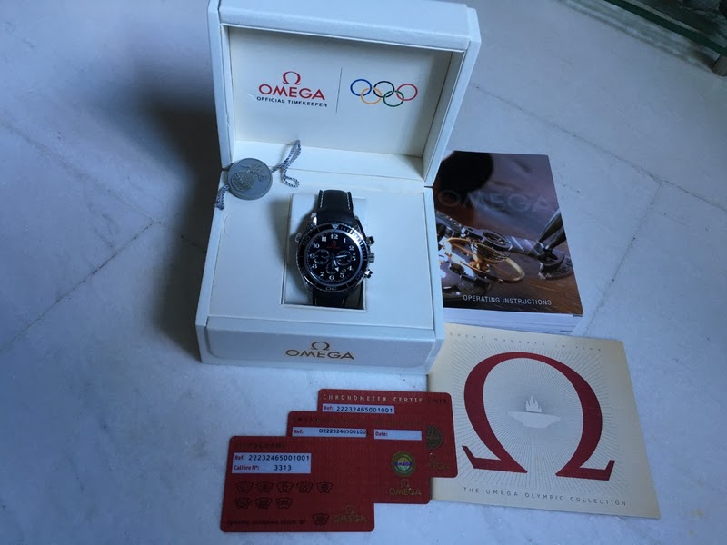 Omega watch listing