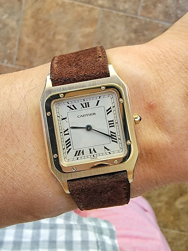 Cartier watch listing