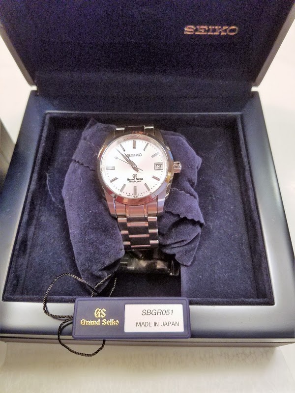 Grand Seiko watch listing