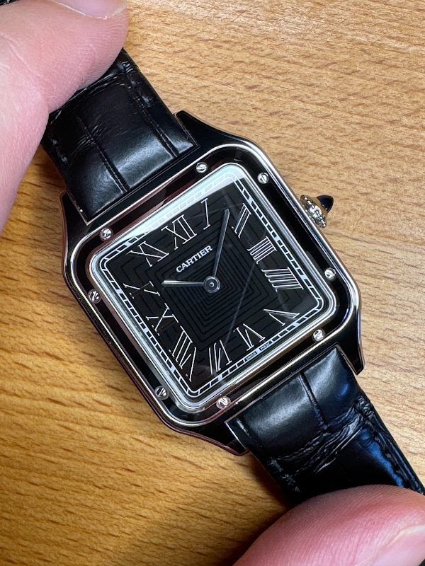 Cartier watch listing