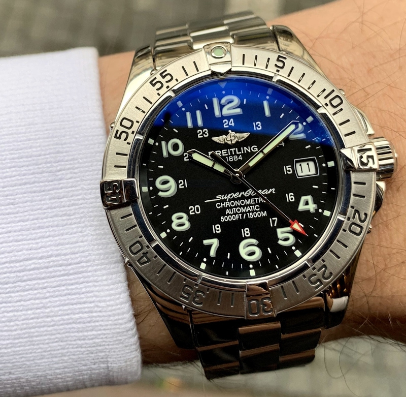 Breitling watch listing