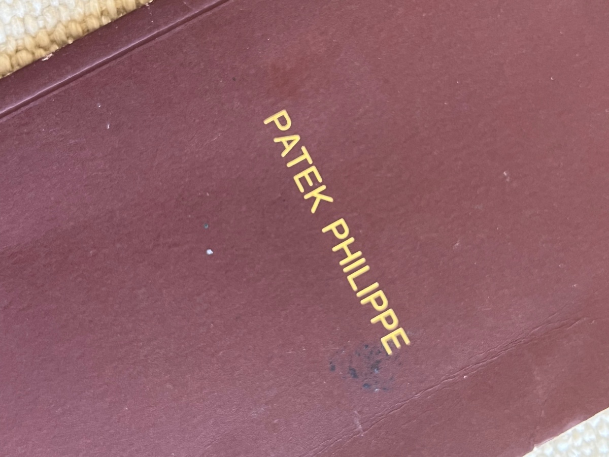 Patek Philippe watch listing