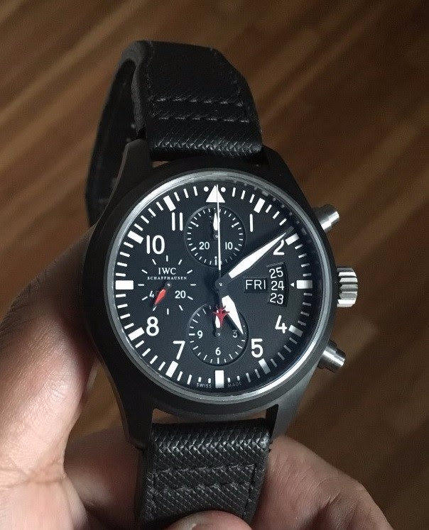 IWC watch listing
