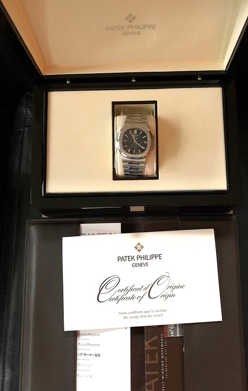 Patek Philippe watch listing