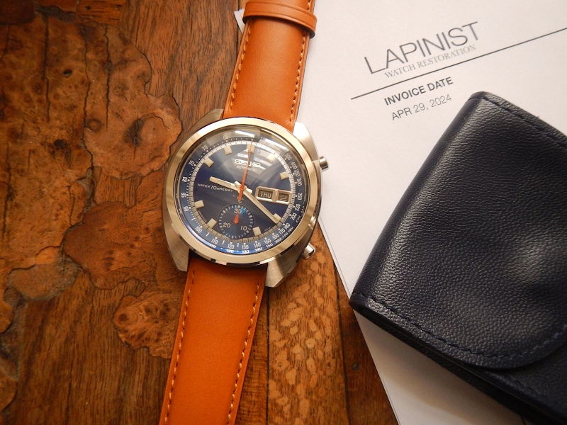 Vintage Seiko watch listing