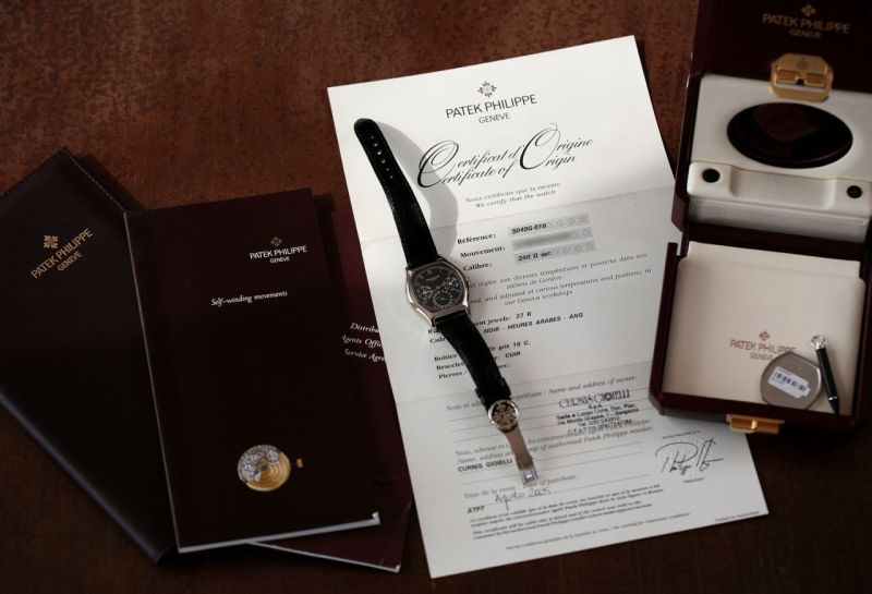 Patek Philippe watch listing