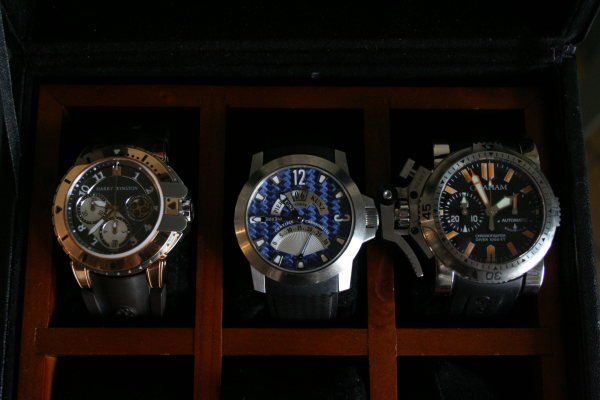 Winston/kunz/graham watch listing