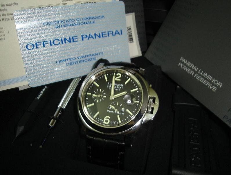 Panerai watch listing