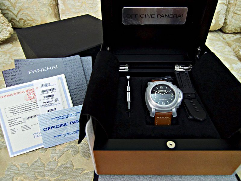 Panerai watch listing