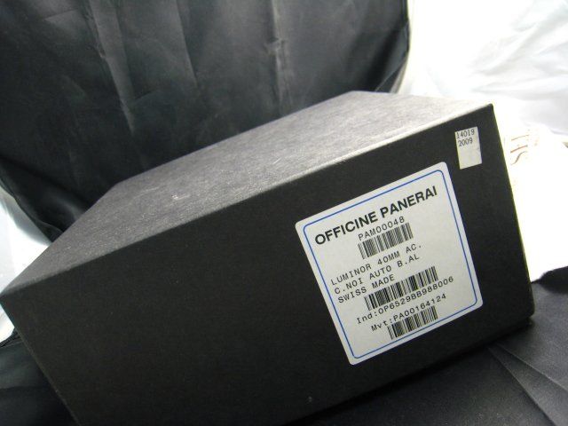 Panerai watch listing