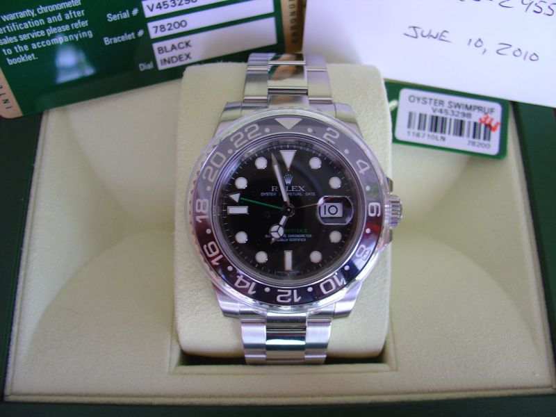 Rolex watch listing