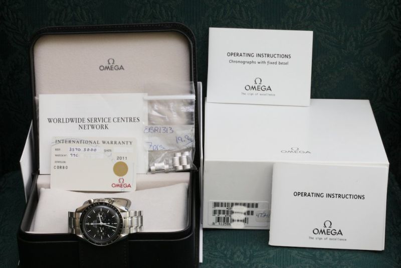 Omega watch listing