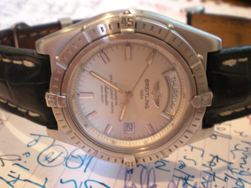 Breitling watch listing