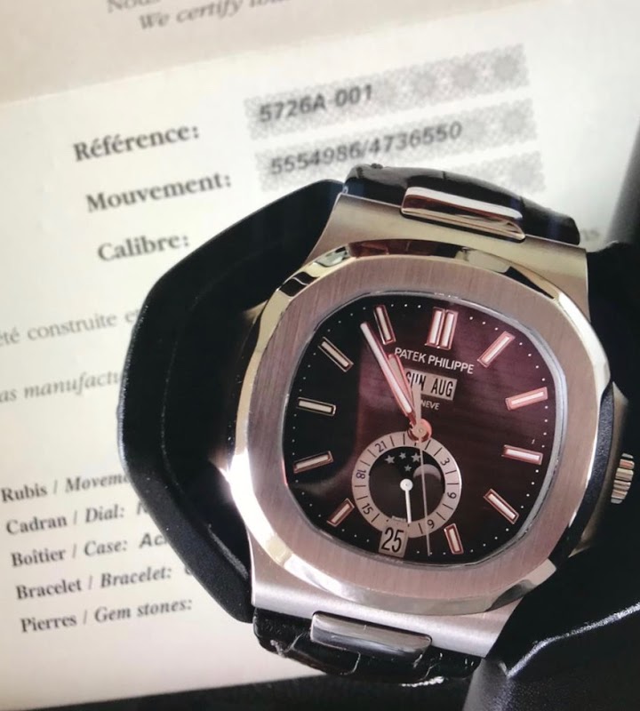 Patek Philippe watch listing