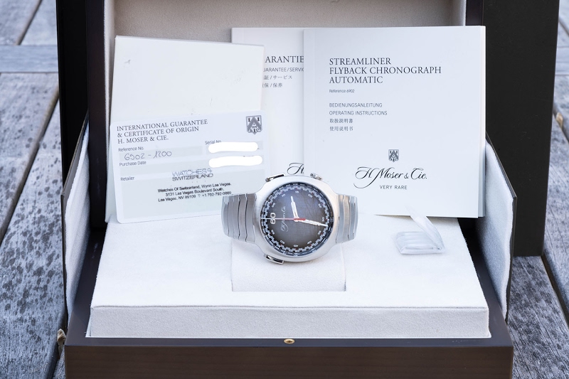 H. Moser watch listing