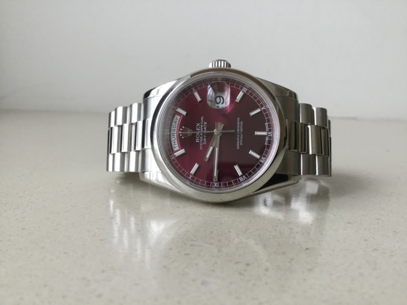 Rolex watch listing