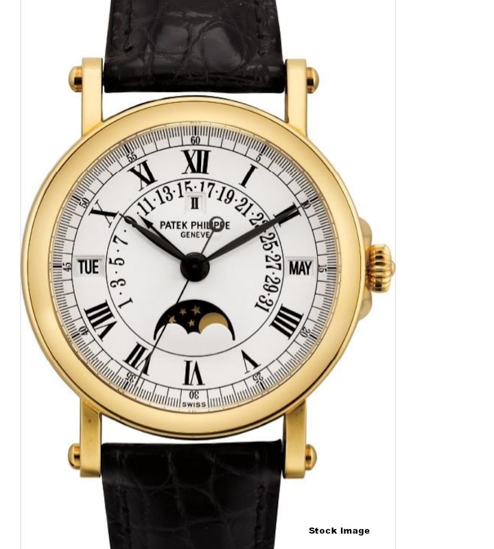 Patek Philippe watch listing