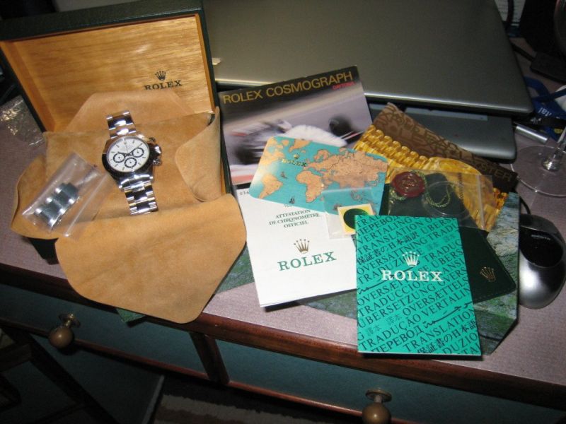 Rolex watch listing