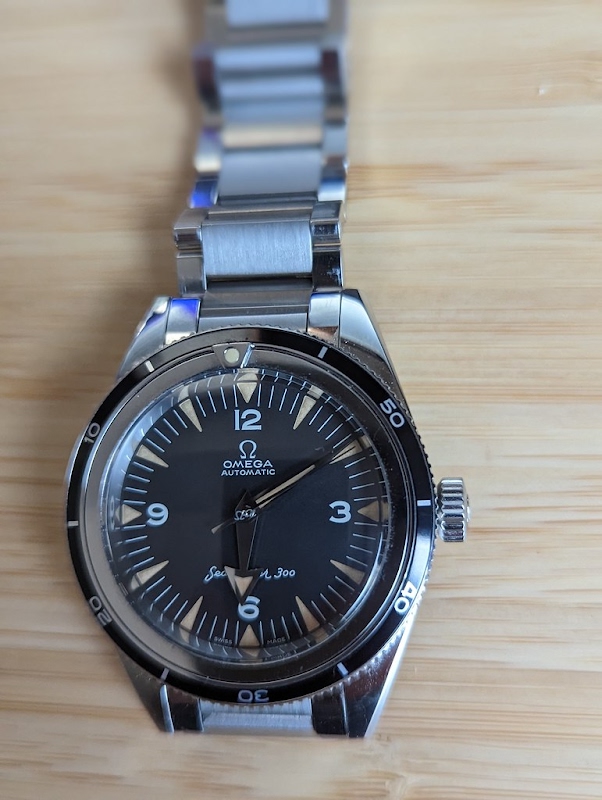 Omega watch listing