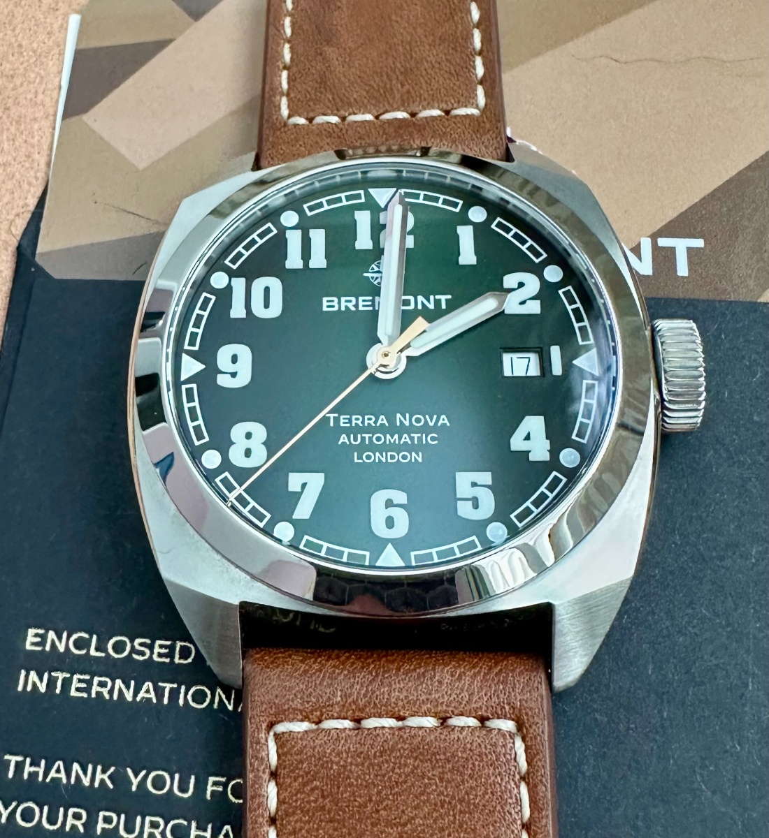 Bremont watch listing