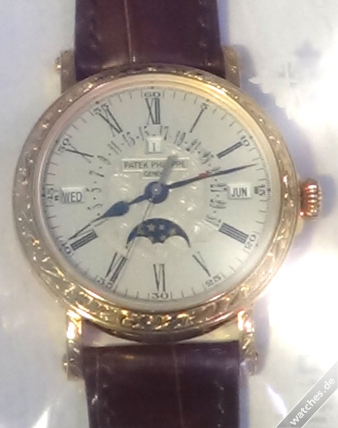 Patek Philippe watch listing