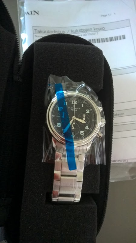 Blancpain watch listing