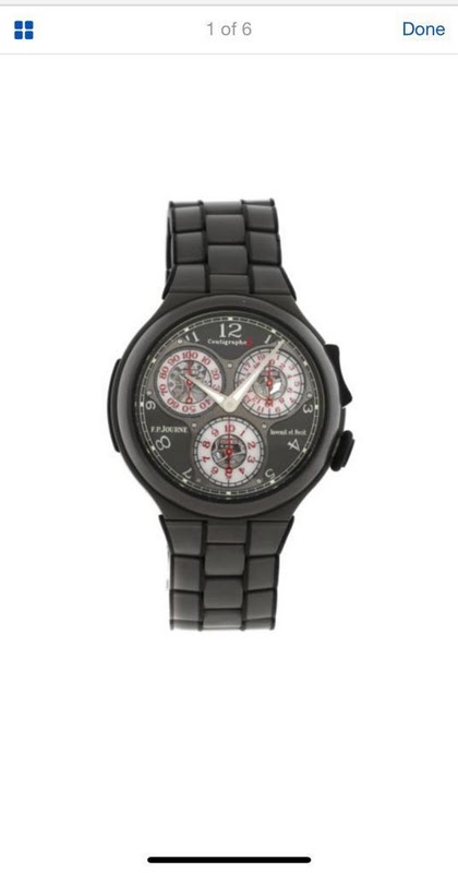 F.P. Journe watch listing